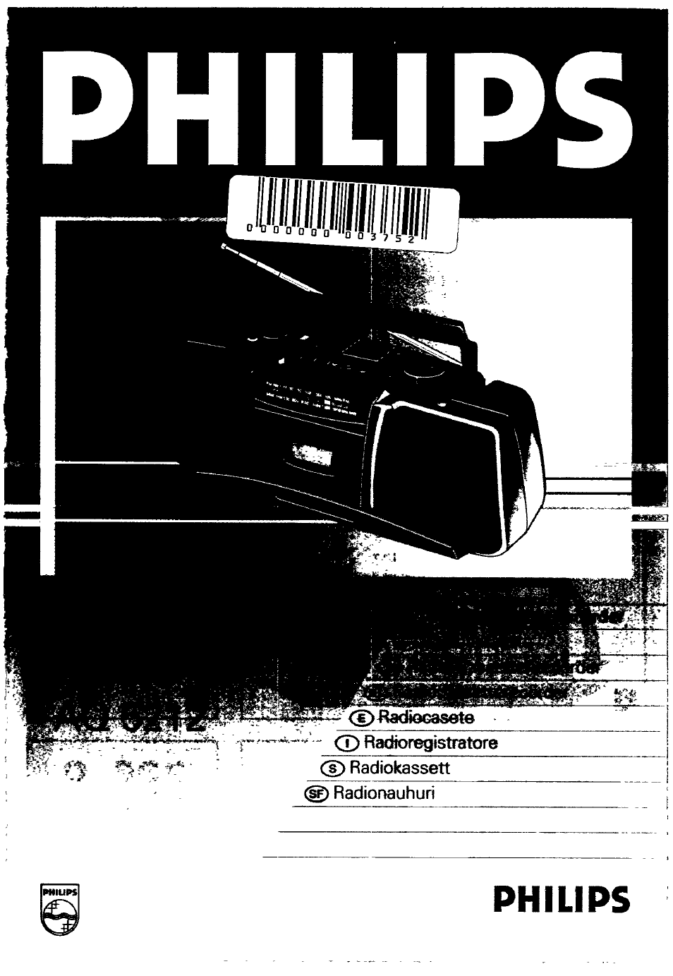 Philips AQ5212 User Manual | 7 pages