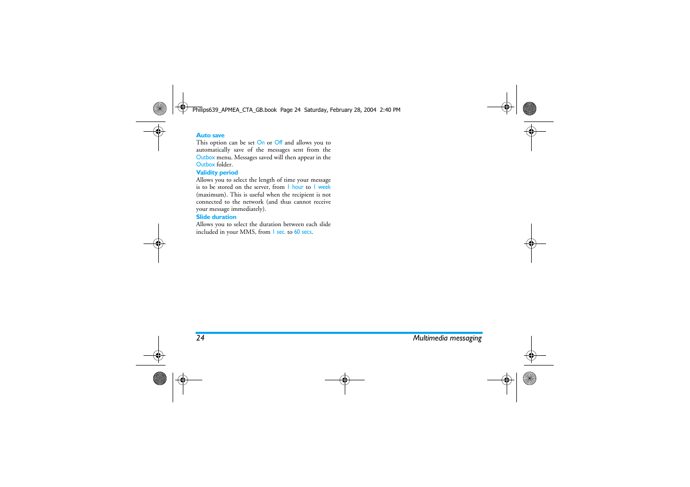 Philips 639 User Manual | Page 25 / 100