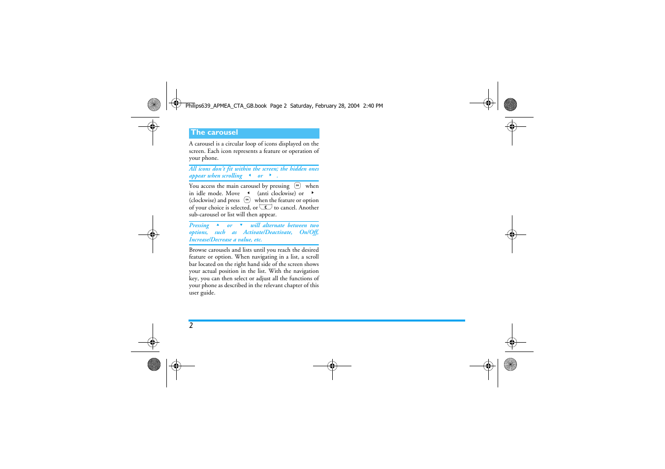 Philips 639 User Manual | Page 3 / 100