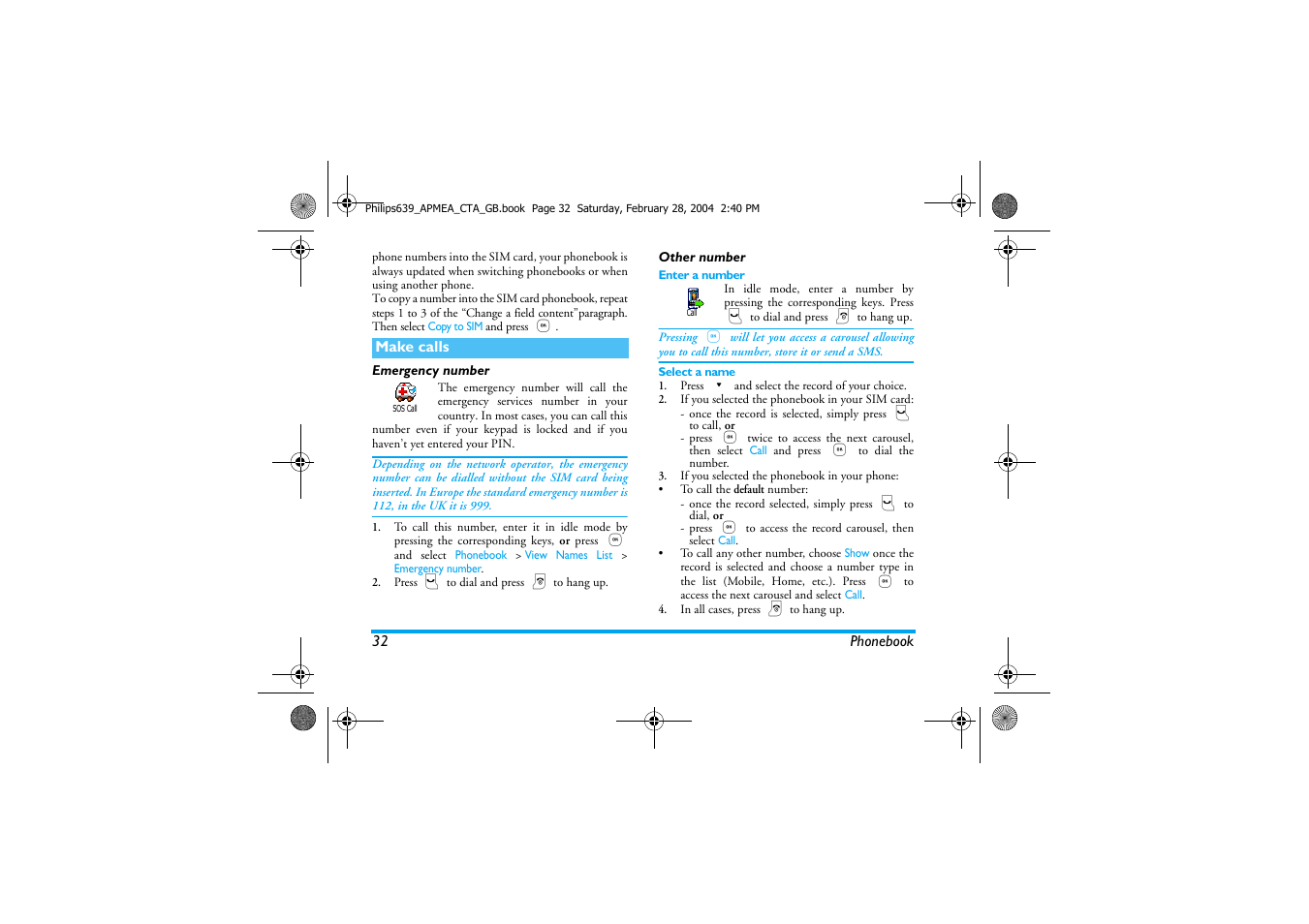 Philips 639 User Manual | Page 33 / 100