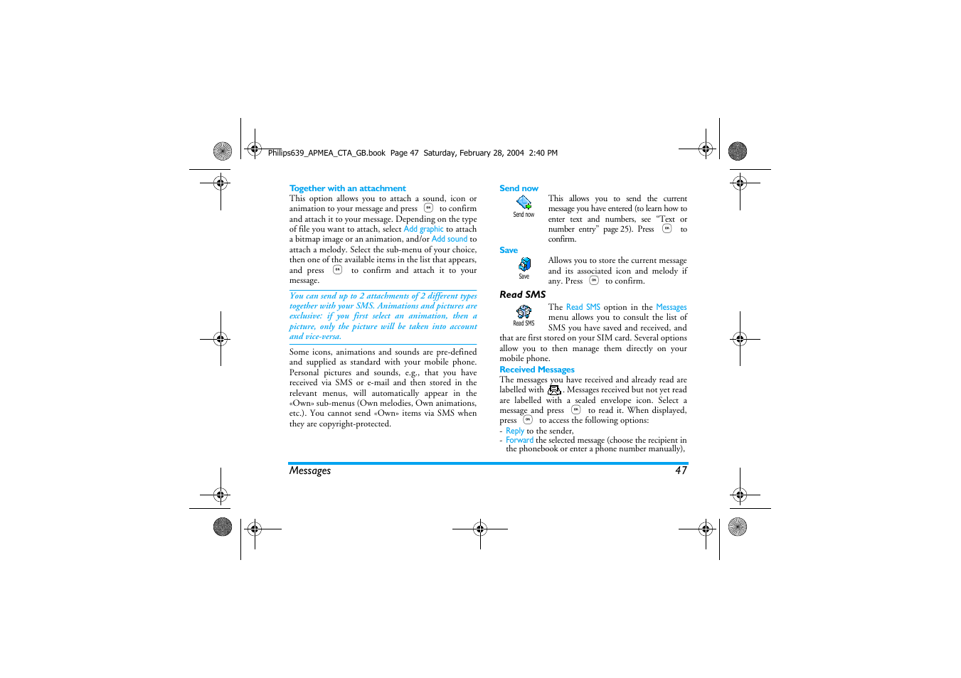 Philips 639 User Manual | Page 48 / 100