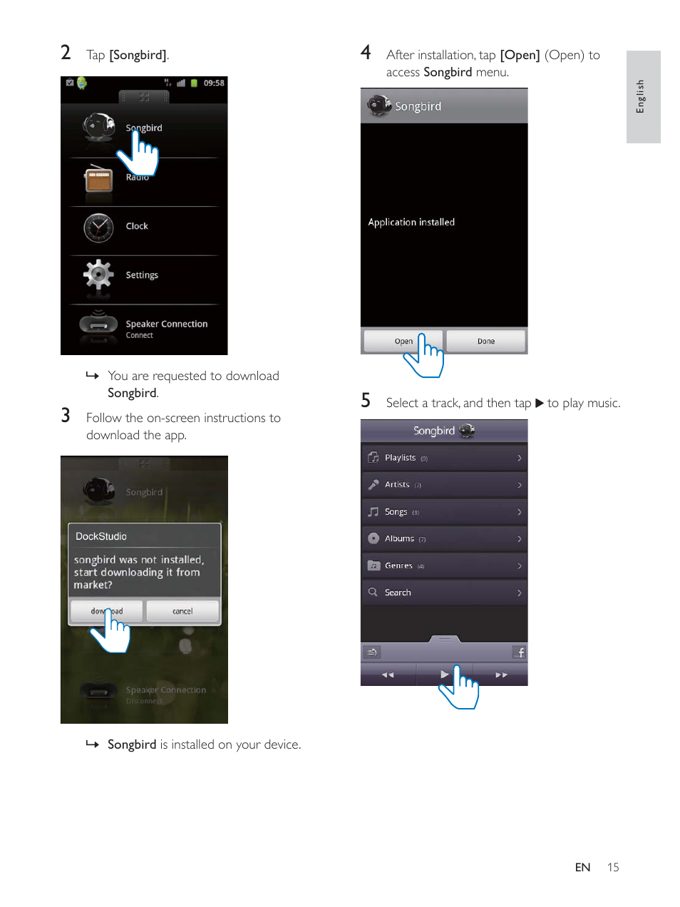 Philips AS140 User Manual | Page 16 / 31