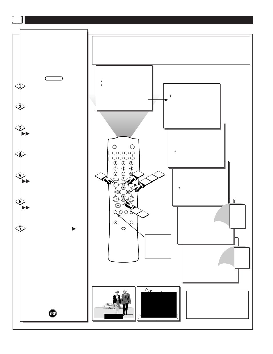 Sing the, Losed, Aption | Ontrol | Philips TP2781 User Manual | Page 16 / 44