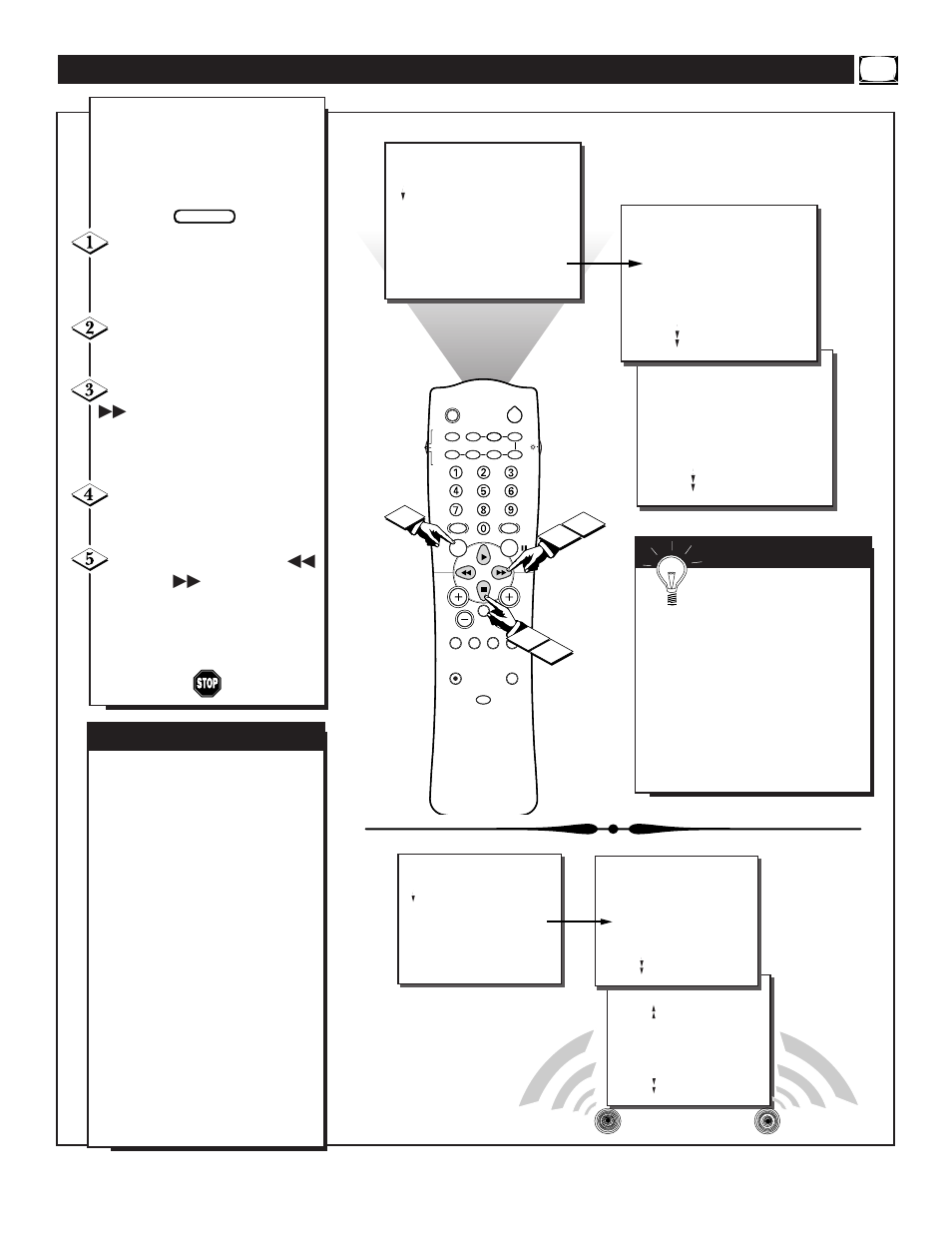 Ow to, Et the, Tereo | Rograms | Philips TP2781 User Manual | Page 19 / 44