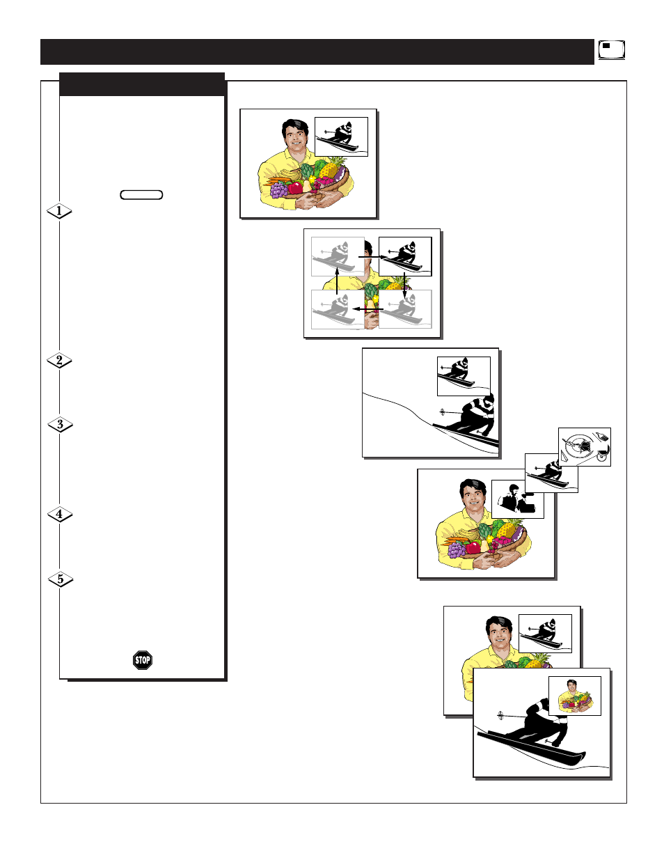 Pip (p, Sing the, Icture | Eature | Philips TP2781 User Manual | Page 35 / 44