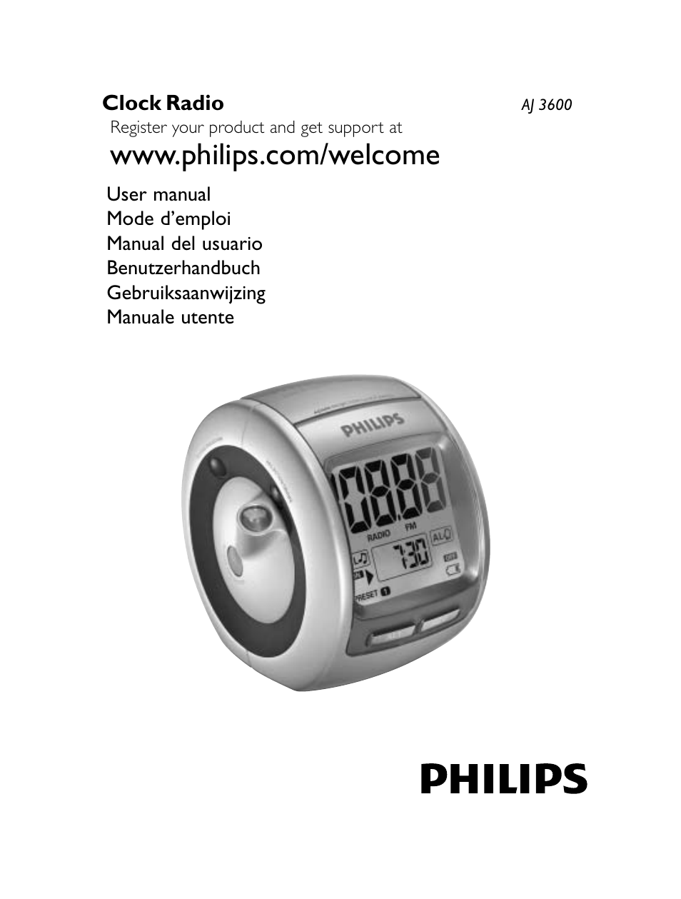 Philips AJ 3600 User Manual | 16 pages