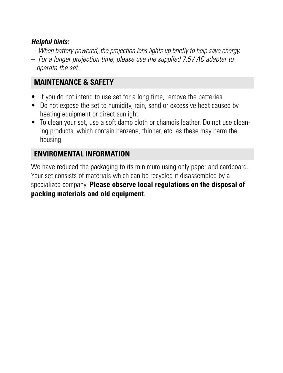 Philips AJ 3600 User Manual | Page 12 / 16