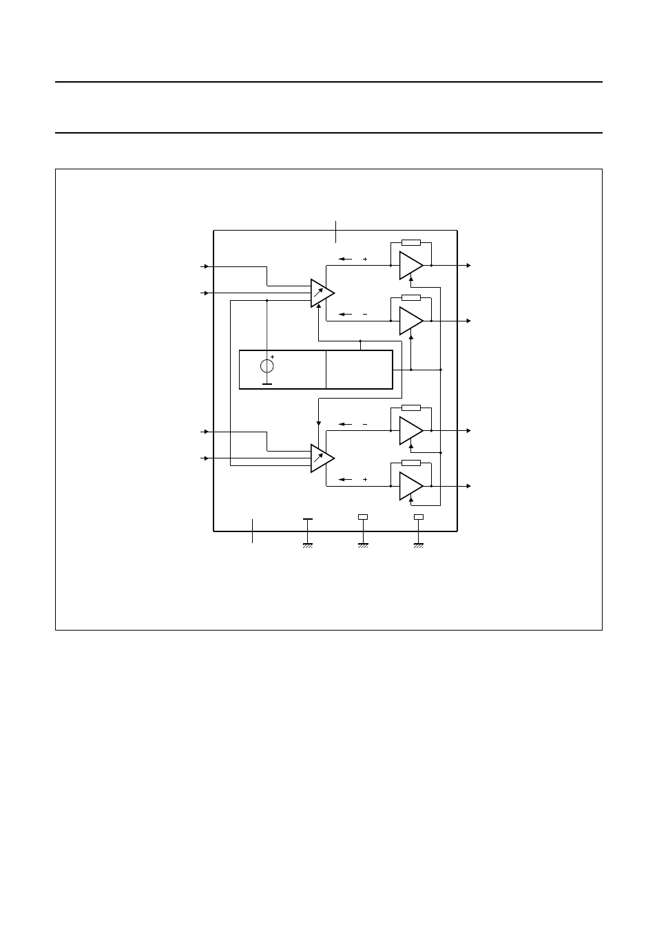 Block diagram | Philips TDA7057AQ User Manual | Page 3 / 16