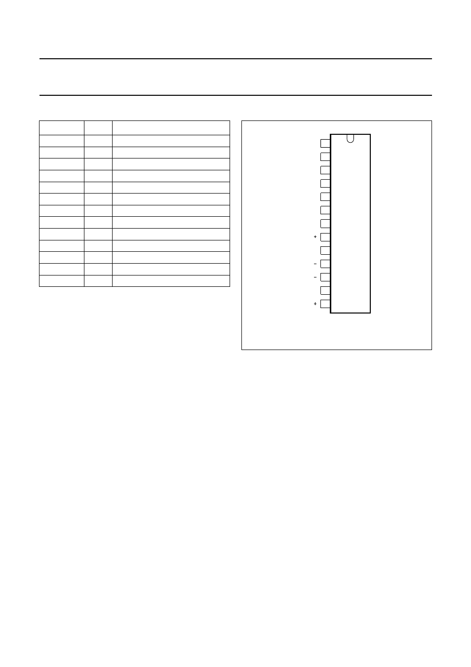 Pinning, Functional description | Philips TDA7057AQ User Manual | Page 4 / 16