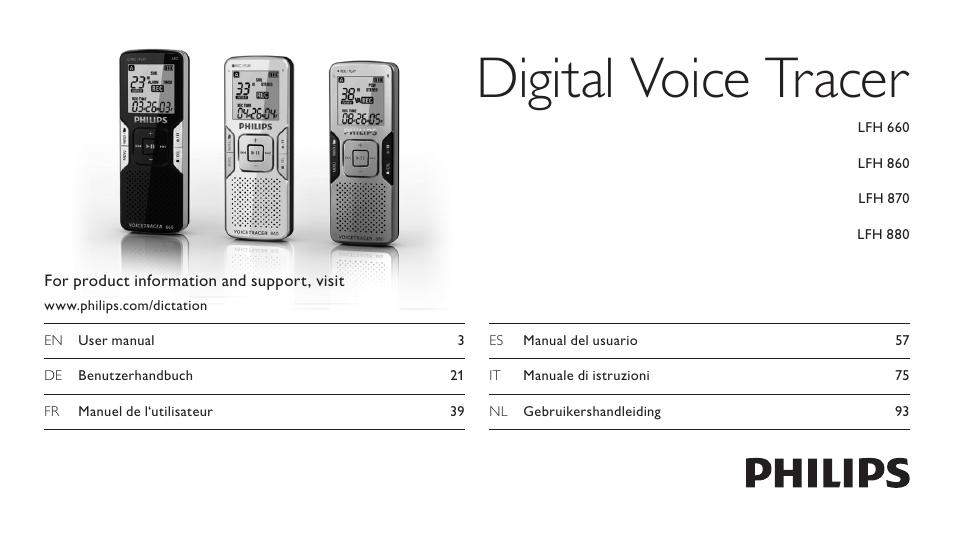 Philips LFH 660 User Manual | 22 pages