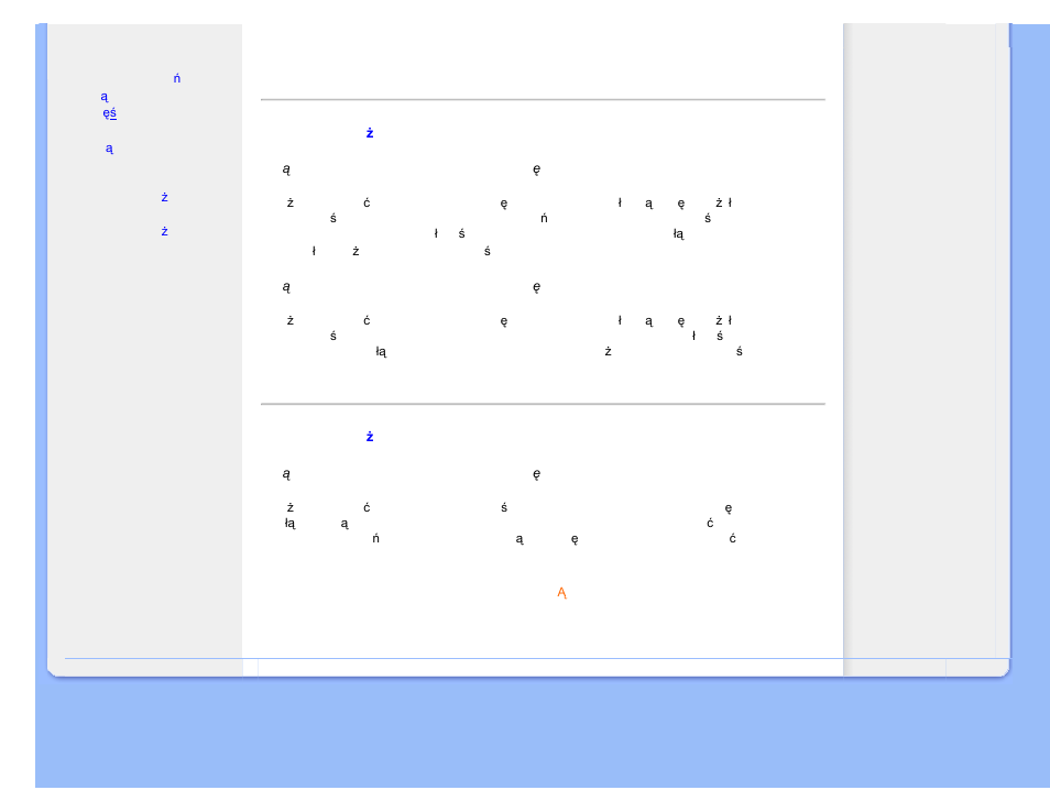Informacje dodatkowe, Other related information | Philips 170V9 User Manual | Page 24 / 85