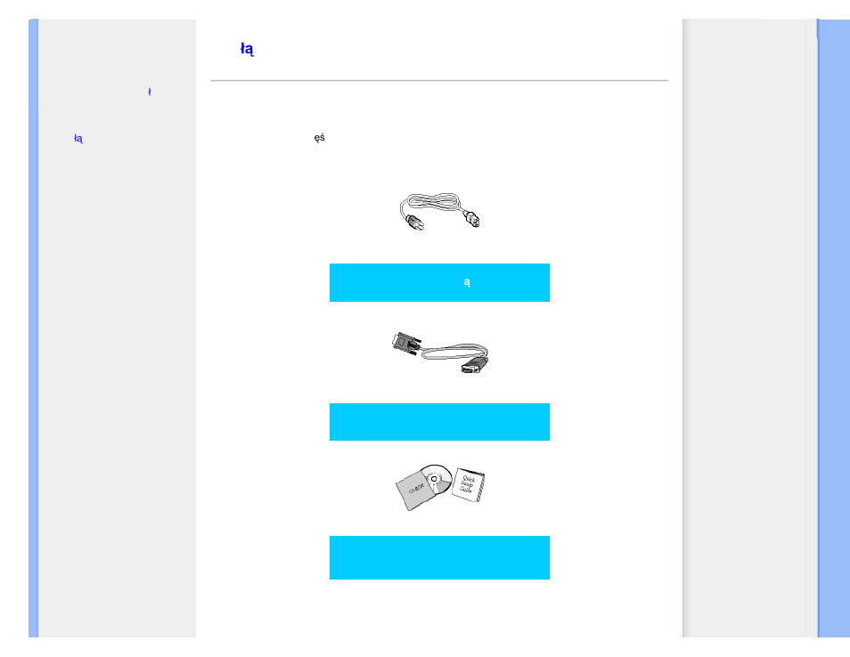 Podłączanie do komputera, Łączanie do komputera pc, Pod łączanie do komputera | Philips 170V9 User Manual | Page 39 / 85