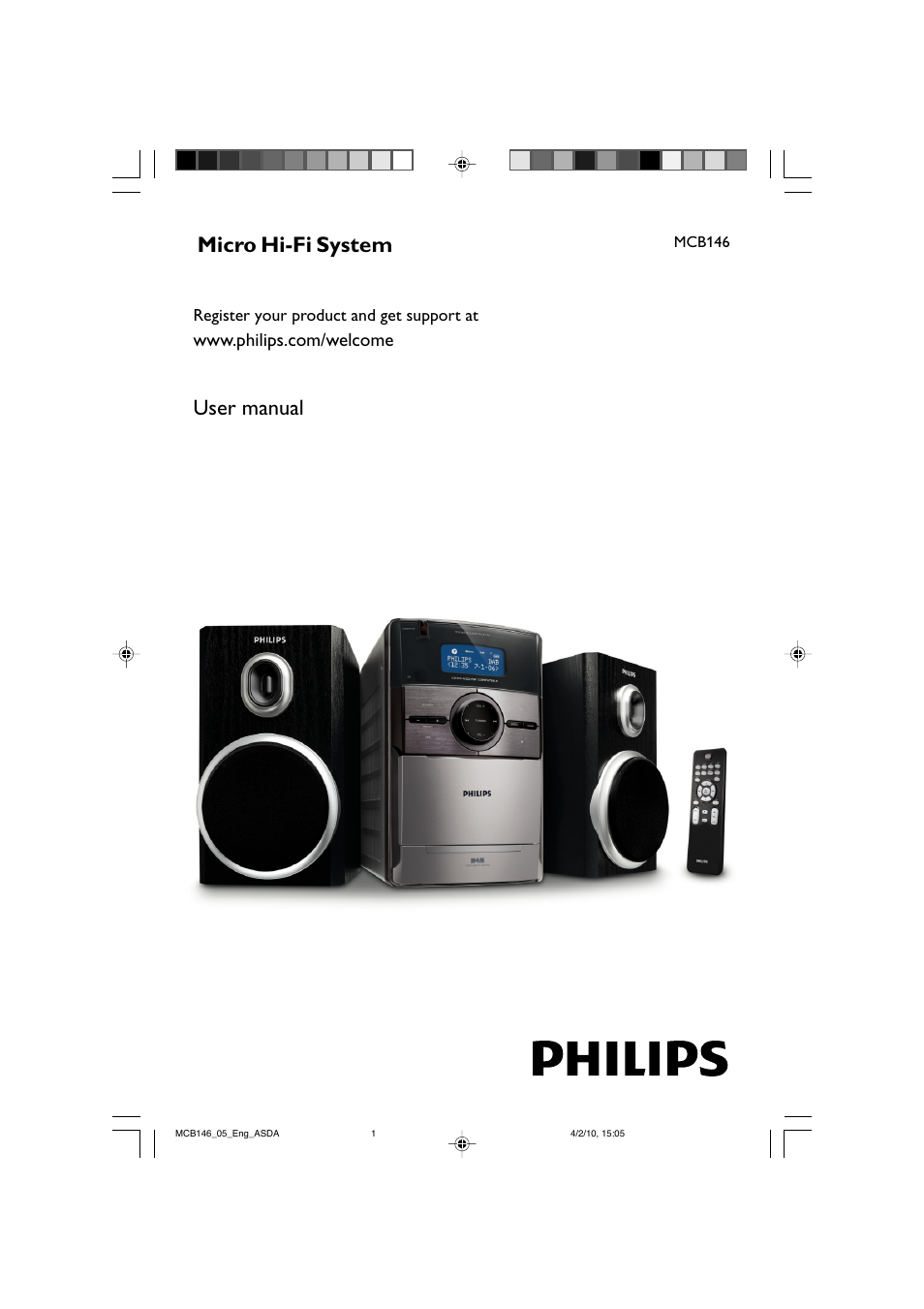 Philips MCB146 User Manual | 24 pages