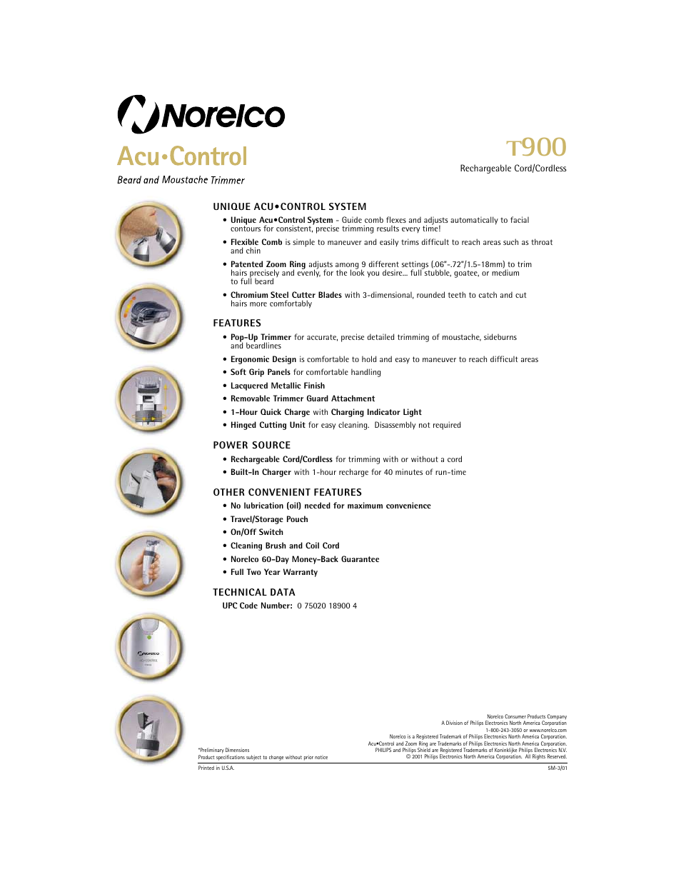 Philips T900 User Manual | Page 2 / 2