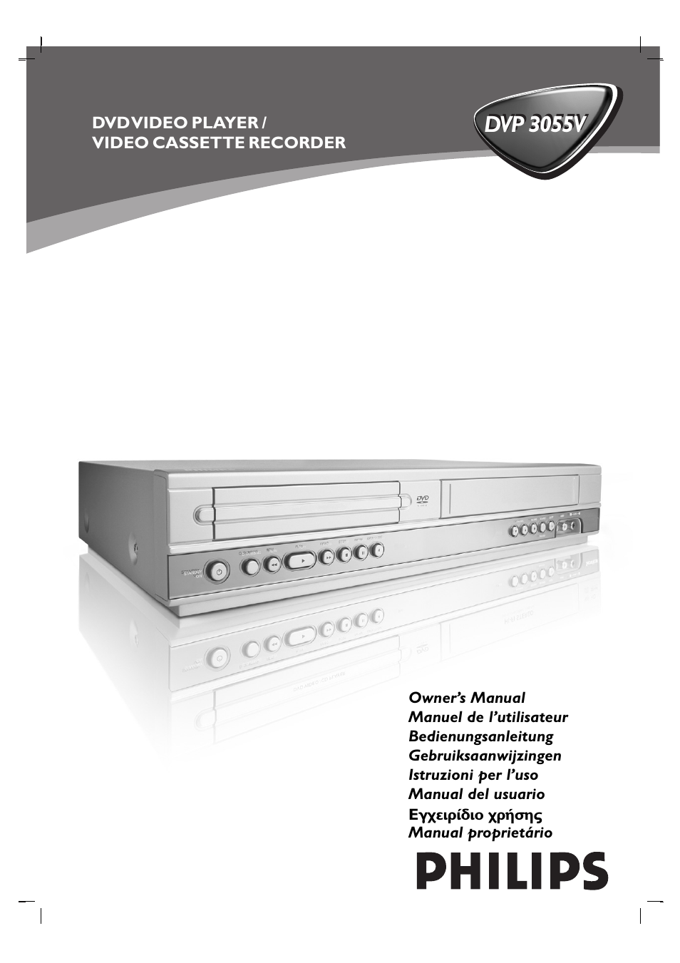 Philips DVP3055V/01 User Manual | 37 pages