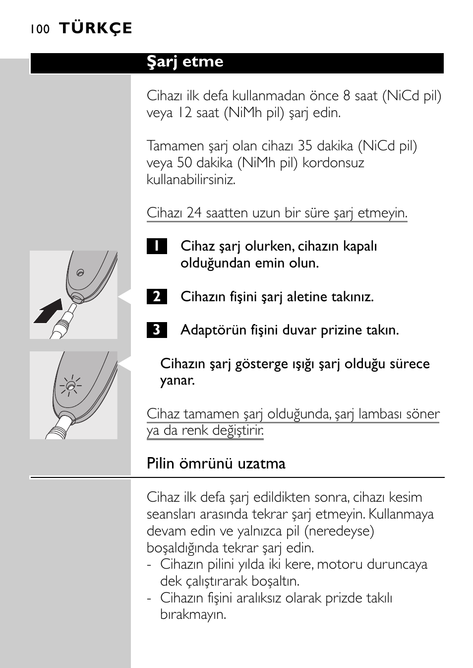 Philips QC5040 User Manual | Page 100 / 112