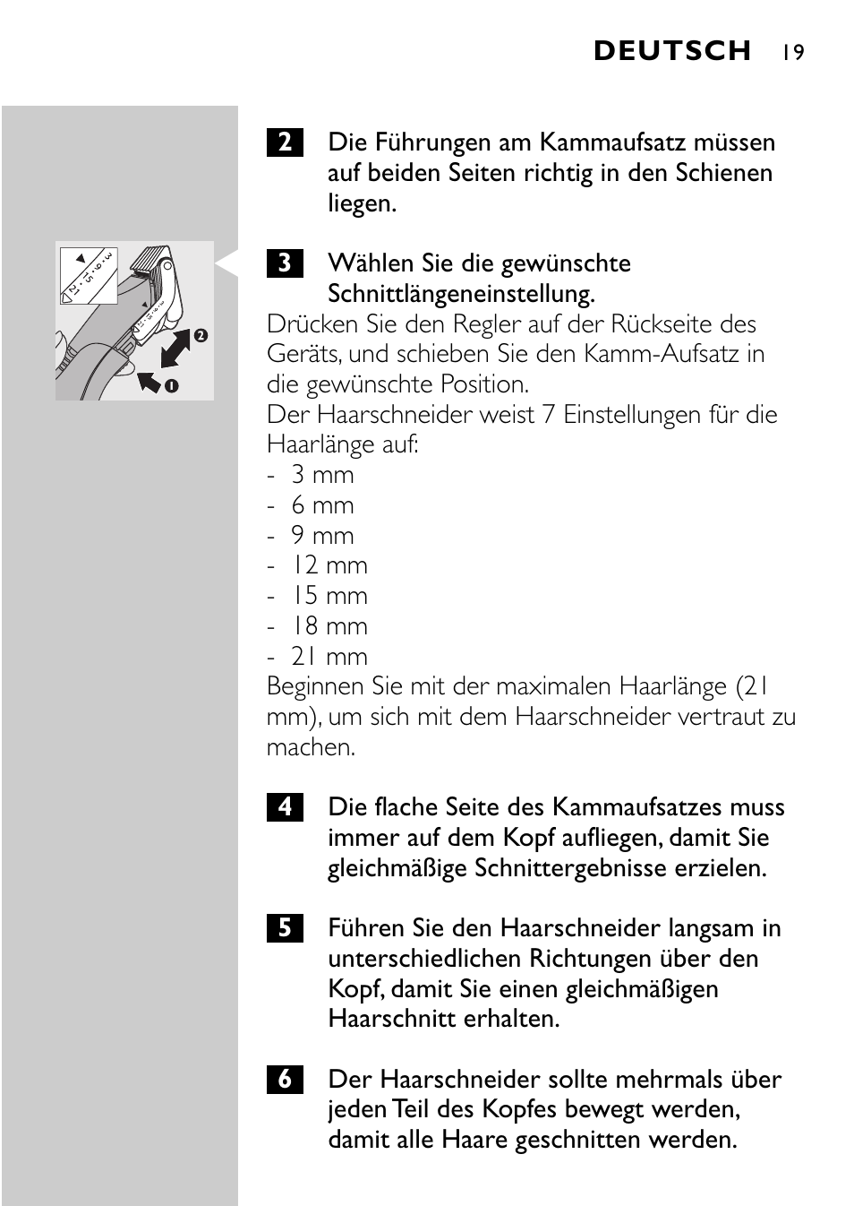 Philips QC5040 User Manual | Page 19 / 112