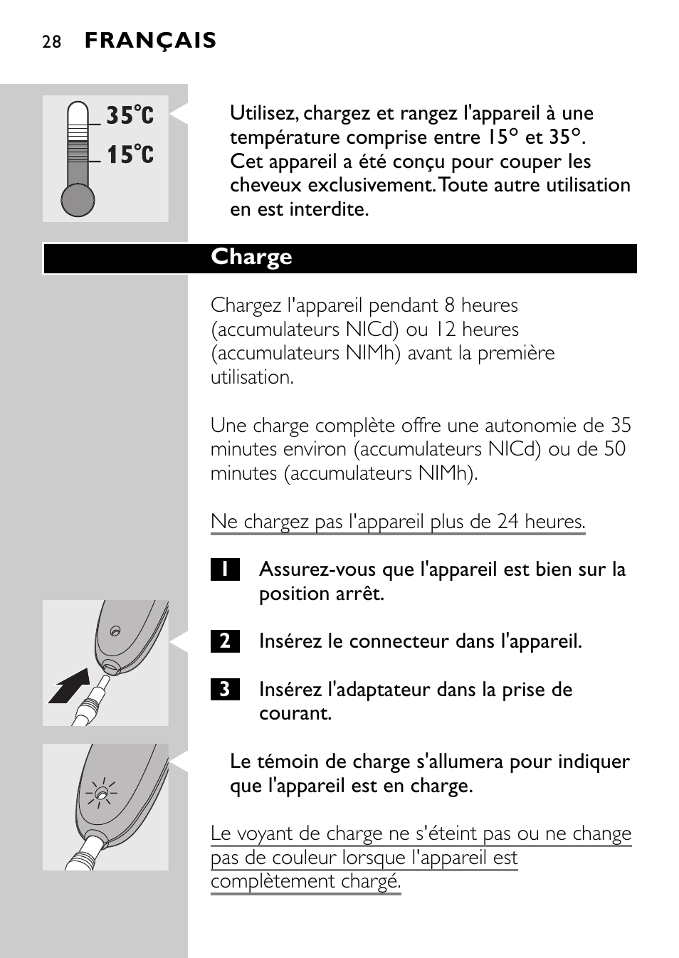 Philips QC5040 User Manual | Page 28 / 112