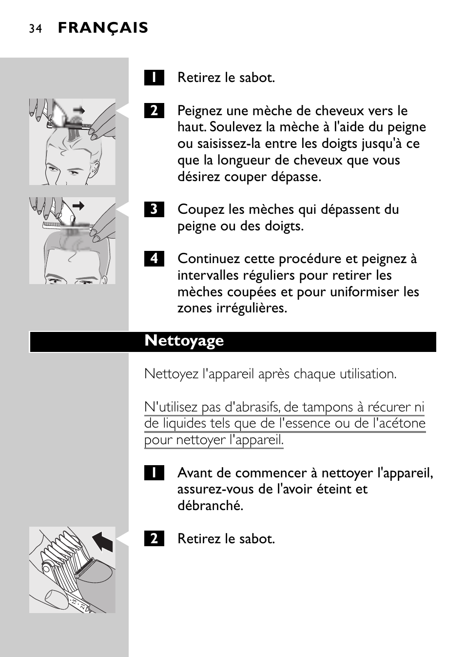 Philips QC5040 User Manual | Page 34 / 112