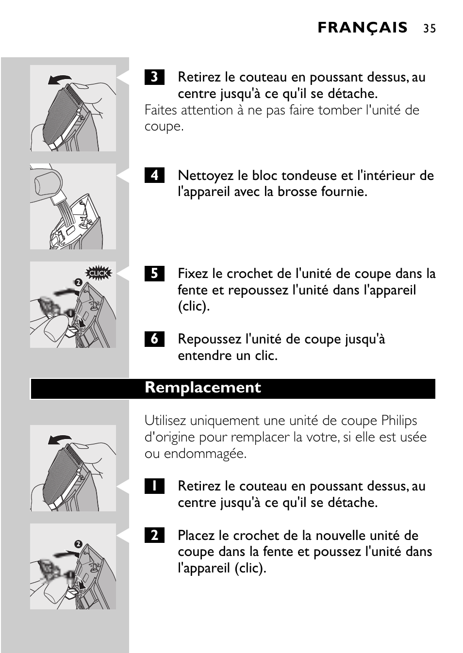 Philips QC5040 User Manual | Page 35 / 112