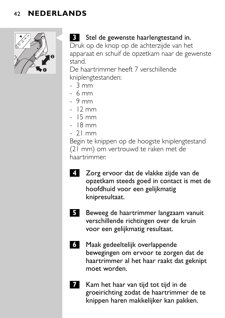 Philips QC5040 User Manual | Page 42 / 112