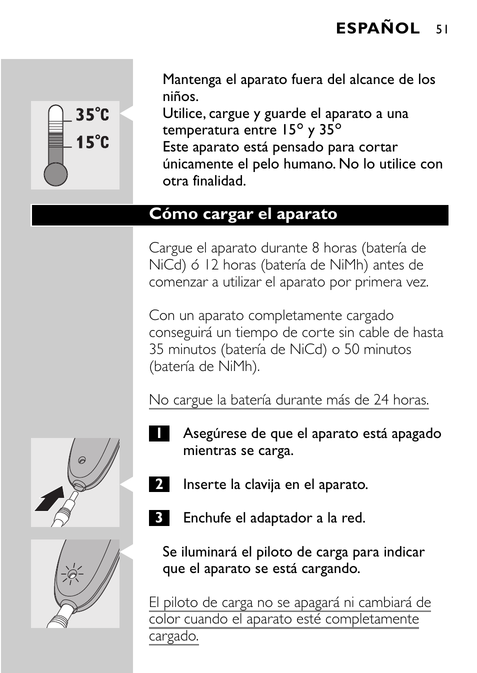 Philips QC5040 User Manual | Page 51 / 112