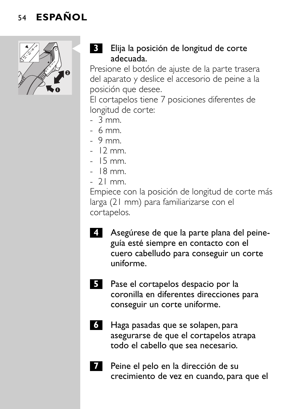 Philips QC5040 User Manual | Page 54 / 112