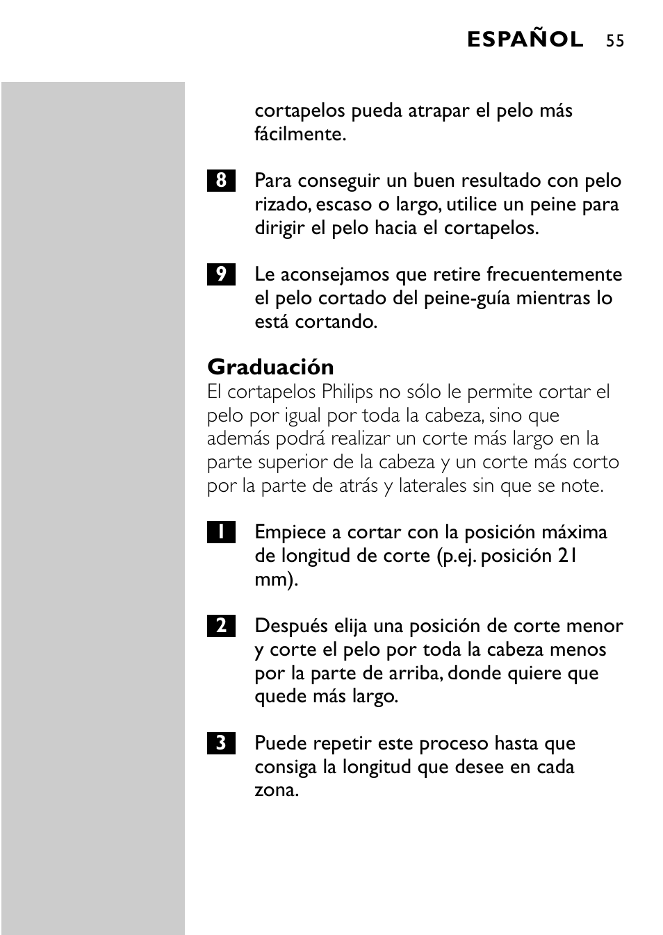 Philips QC5040 User Manual | Page 55 / 112