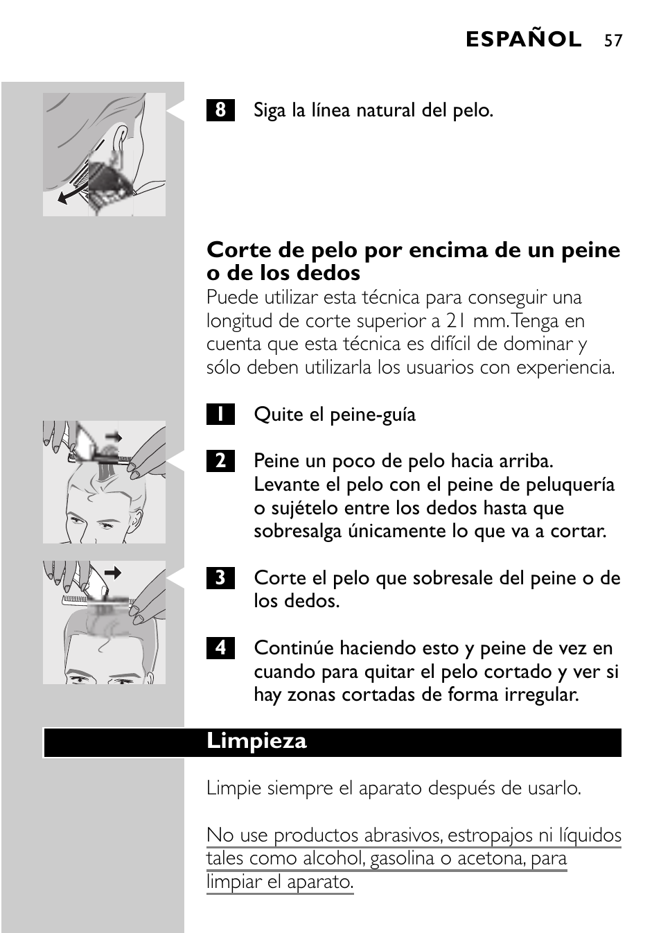Philips QC5040 User Manual | Page 57 / 112