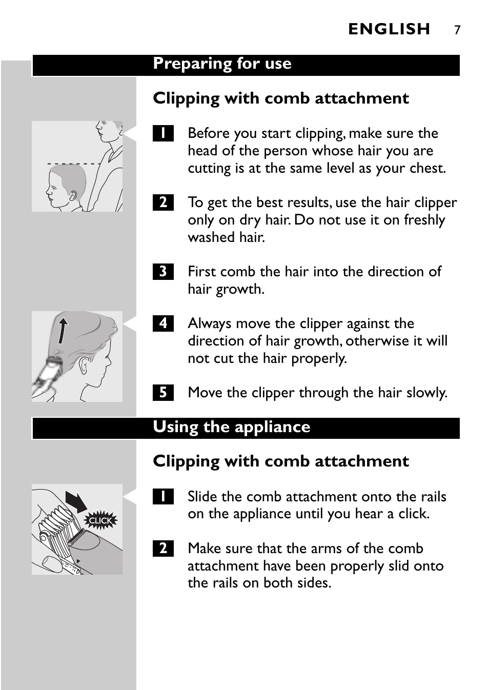 Philips QC5040 User Manual | Page 7 / 112