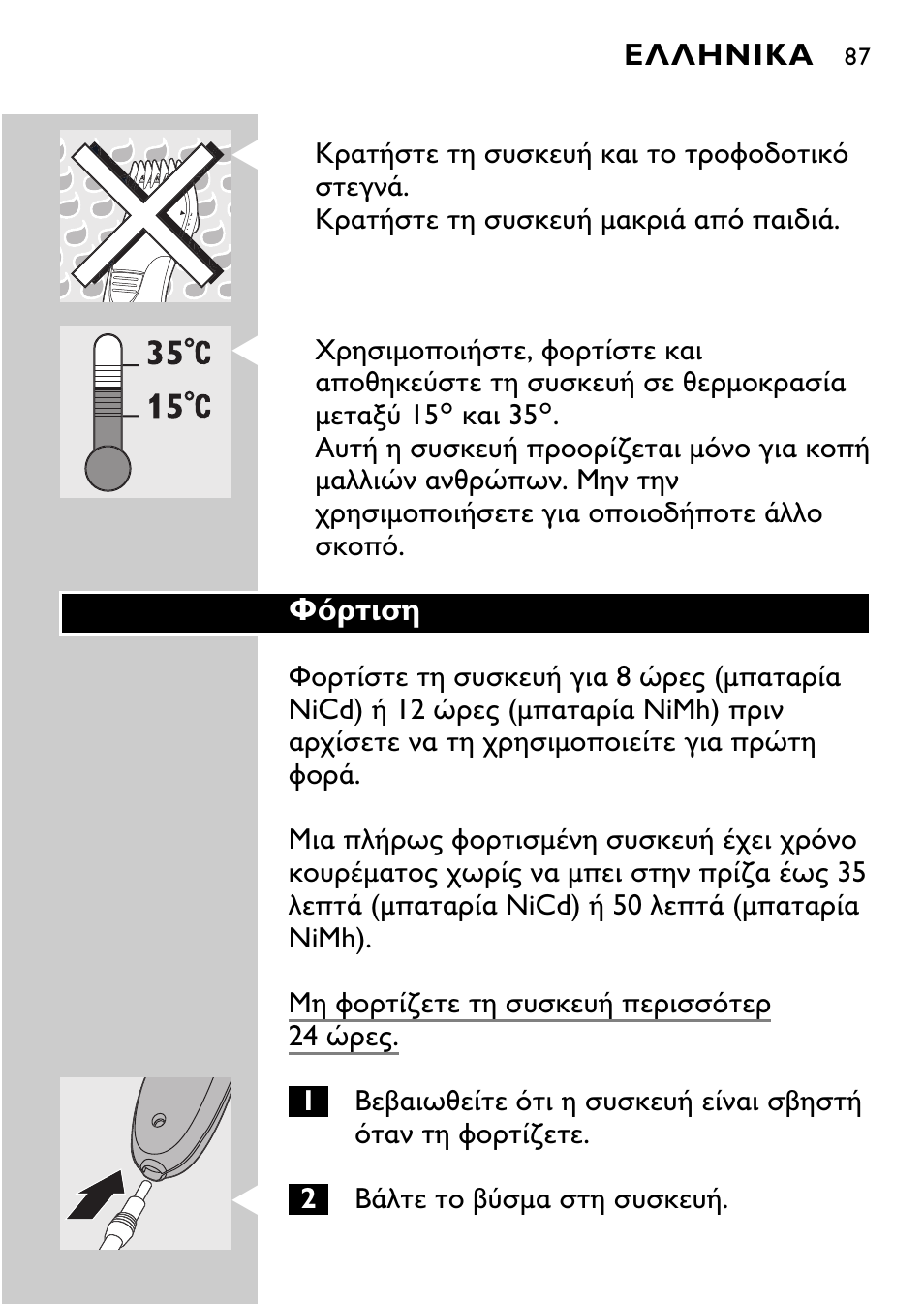 Philips QC5040 User Manual | Page 87 / 112