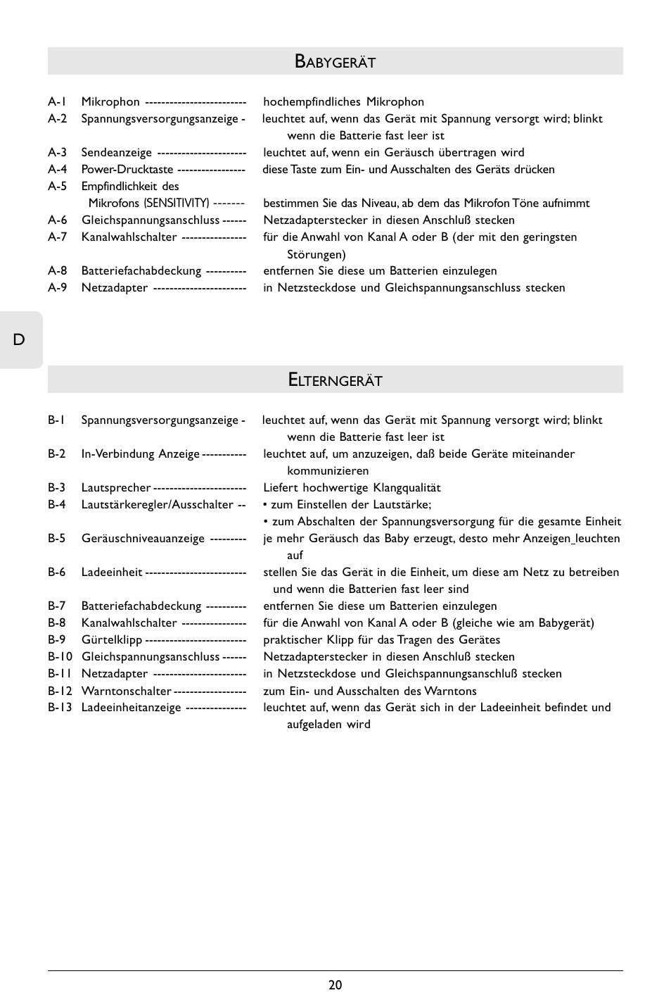 Philips SBCSC365 User Manual | Page 21 / 75