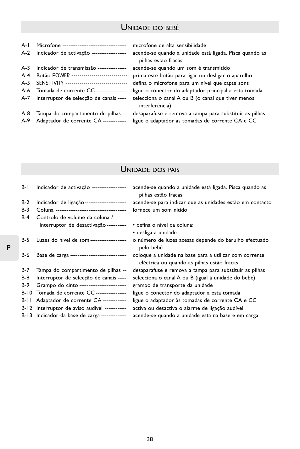 Philips SBCSC365 User Manual | Page 39 / 75