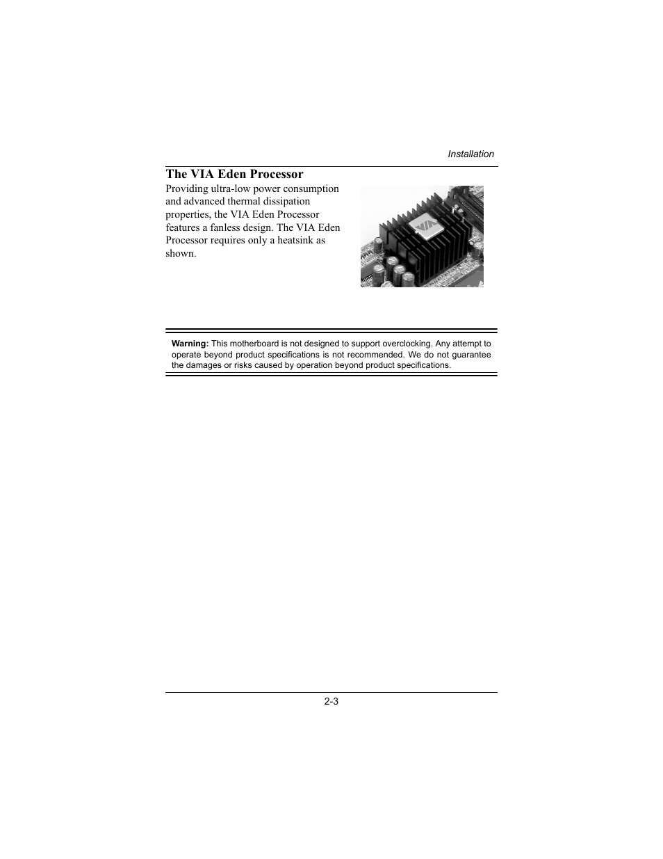 Philips Mini-ITX Mainboard EPIA-MII User Manual | Page 18 / 75