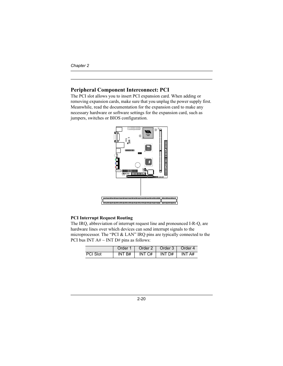 Slots, Peripheral component interconnect: pci | Philips Mini-ITX Mainboard EPIA-MII User Manual | Page 35 / 75