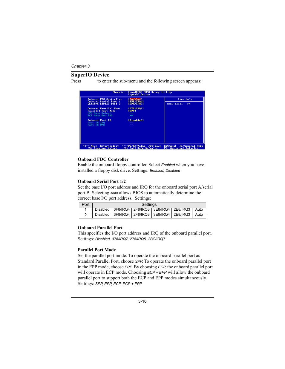 Superio device | Philips Mini-ITX Mainboard EPIA-MII User Manual | Page 51 / 75