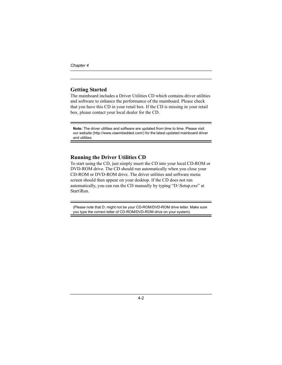 Driver utilities | Philips Mini-ITX Mainboard EPIA-MII User Manual | Page 73 / 75