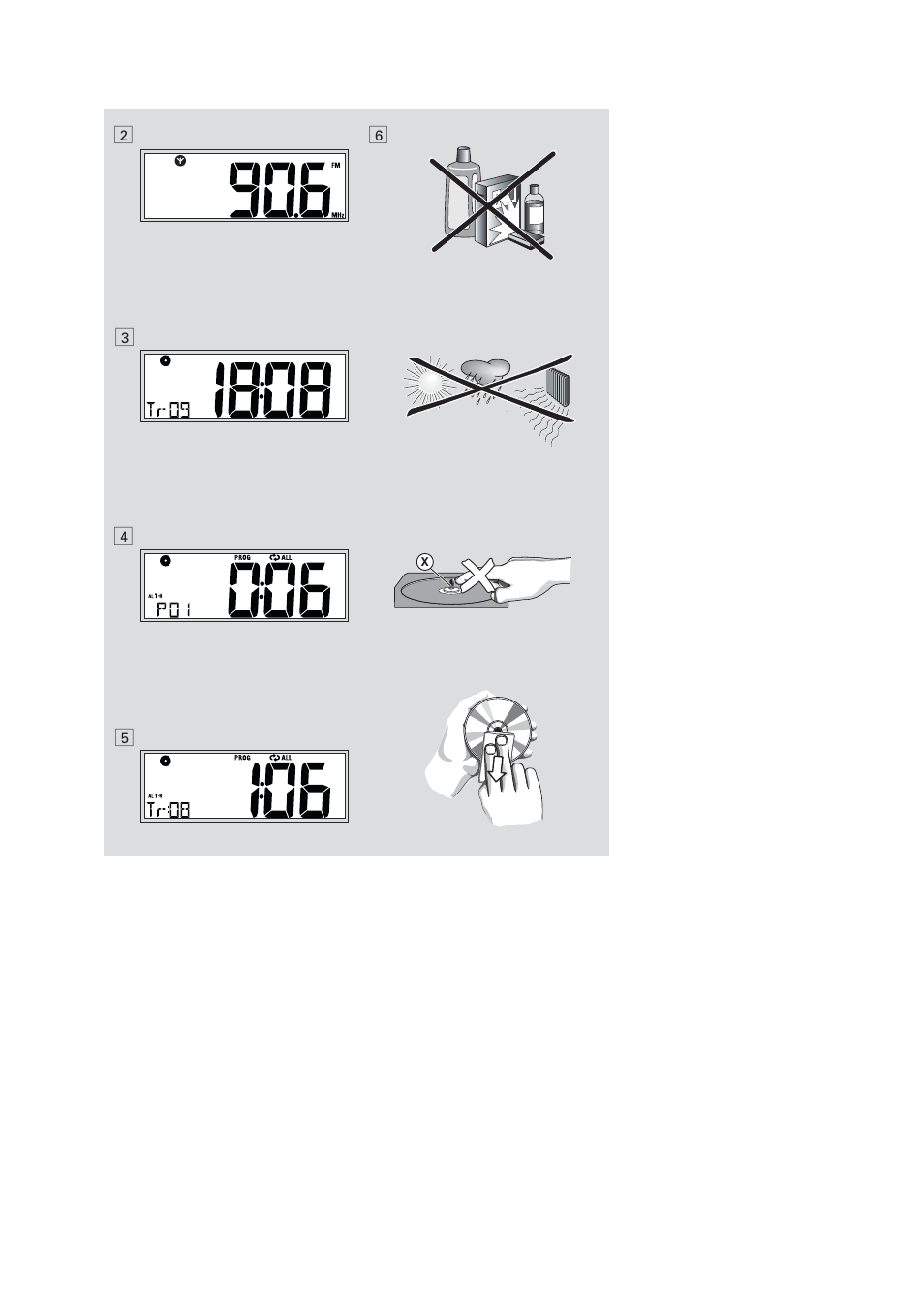 Philips AJ3916CD User Manual | Page 3 / 13