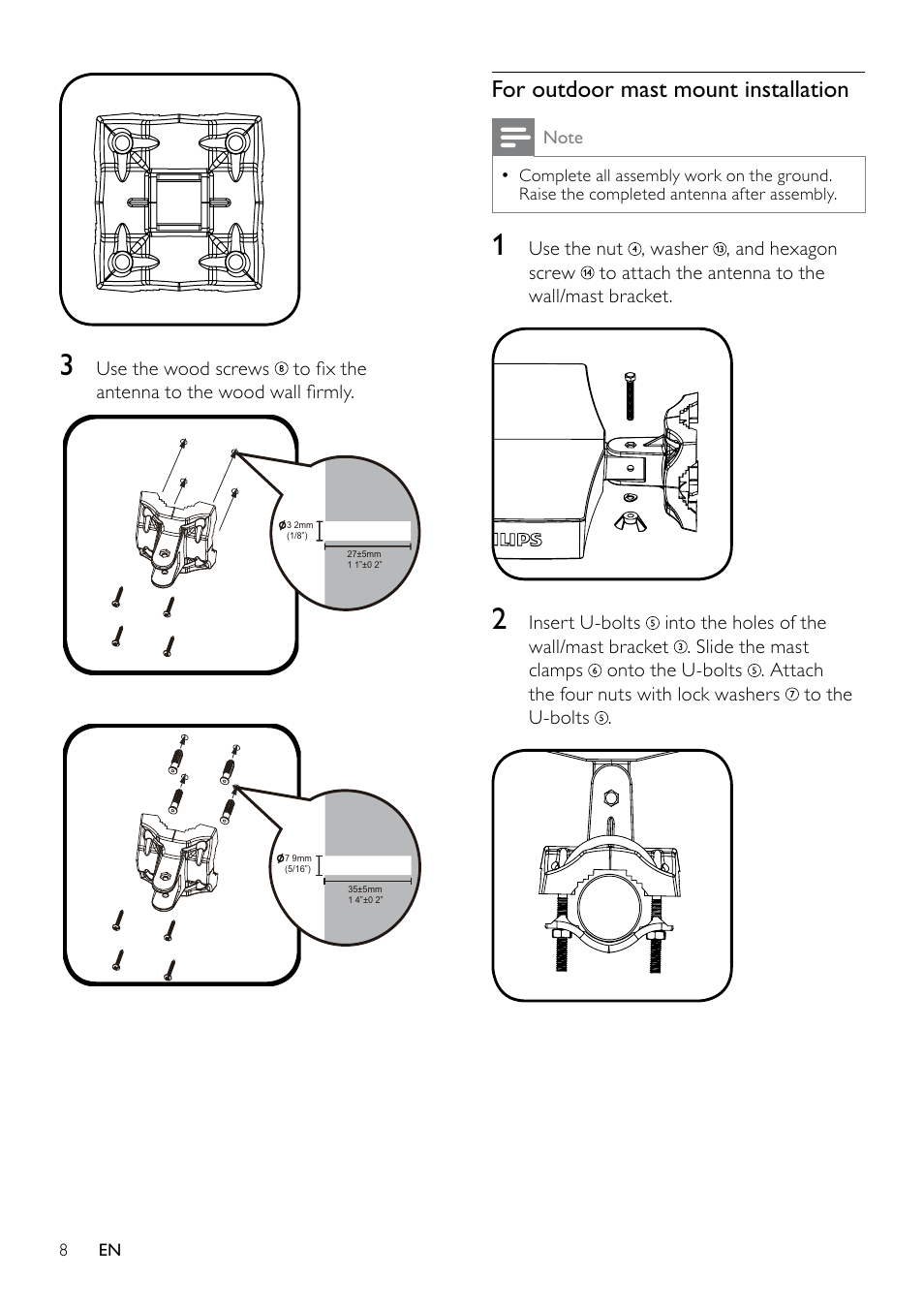 Philips SDV8622T/55 User Manual | Page 8 / 14