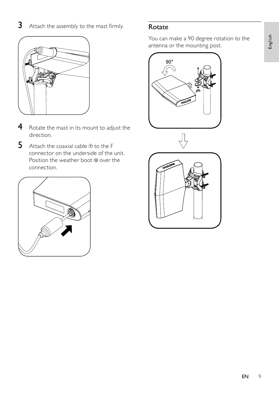 Philips SDV8622T/55 User Manual | Page 9 / 14