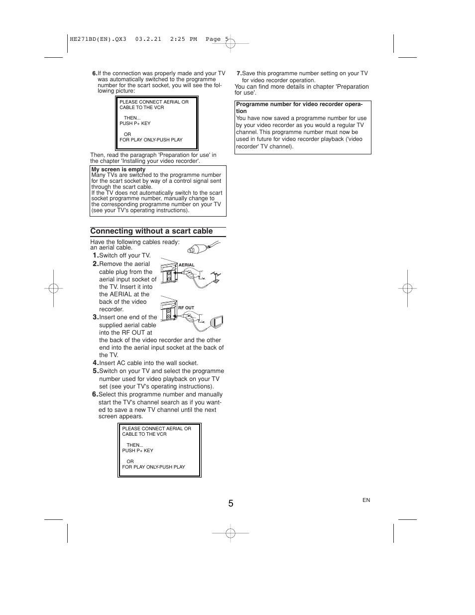 Philips VR140/07 User Manual | Page 5 / 16