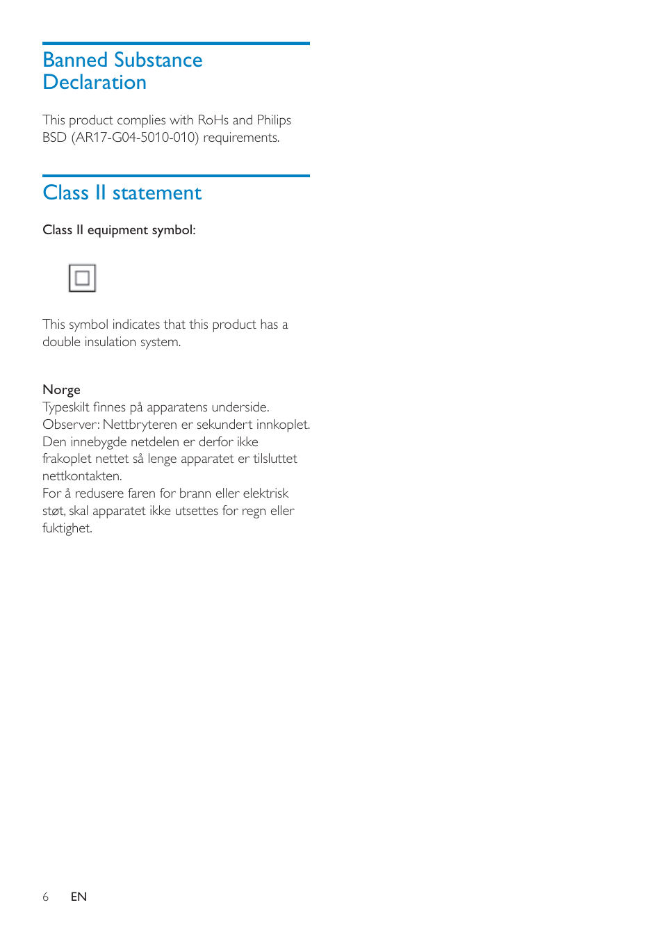 Philips SPF2307 User Manual | Page 5 / 35