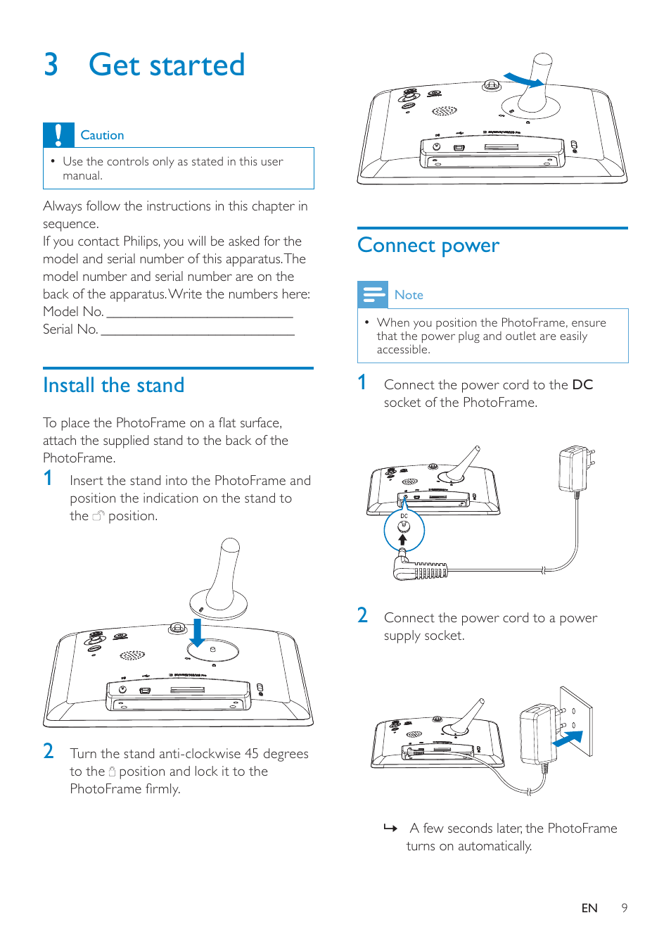 Philips SPF2307 User Manual | Page 8 / 35