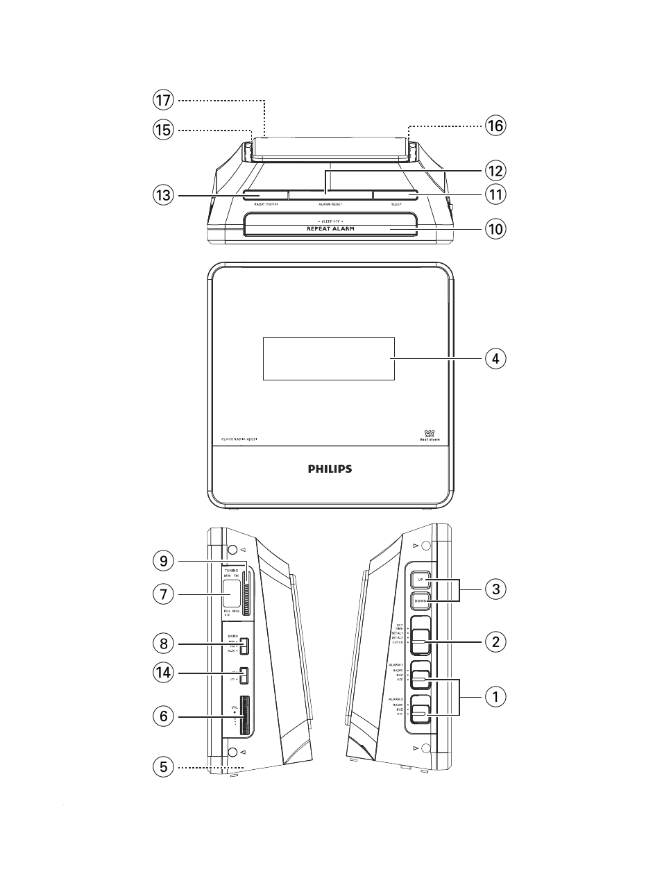 Philips AJ3231/79 User Manual | Page 2 / 12