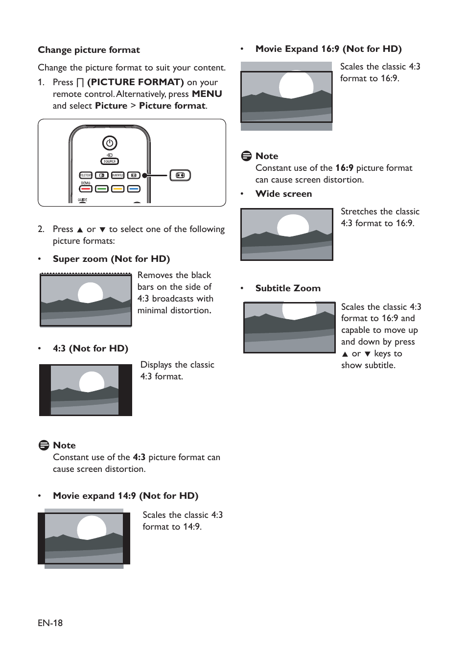 Philips 19PFL3403D/10 User Manual | Page 19 / 46