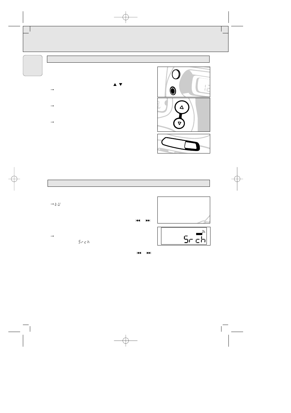 Operation digital tuner, Tuning to radio stations general operation | Philips AZ 2425/17 User Manual | Page 10 / 49