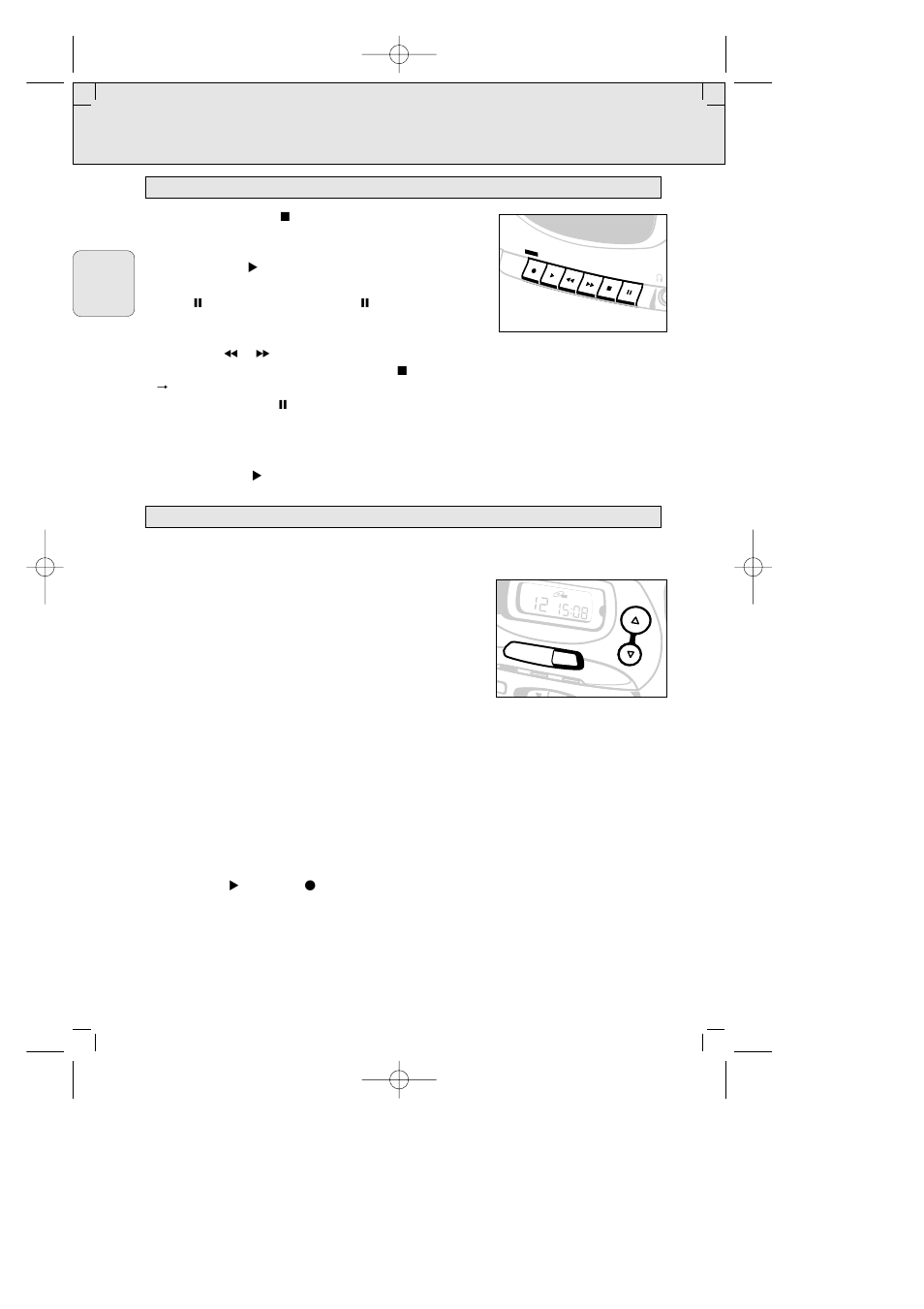 Platine de cassette, Enregistrement de cassette lecture de cassette, 30 fran ç ais | Philips AZ 2425/17 User Manual | Page 30 / 49