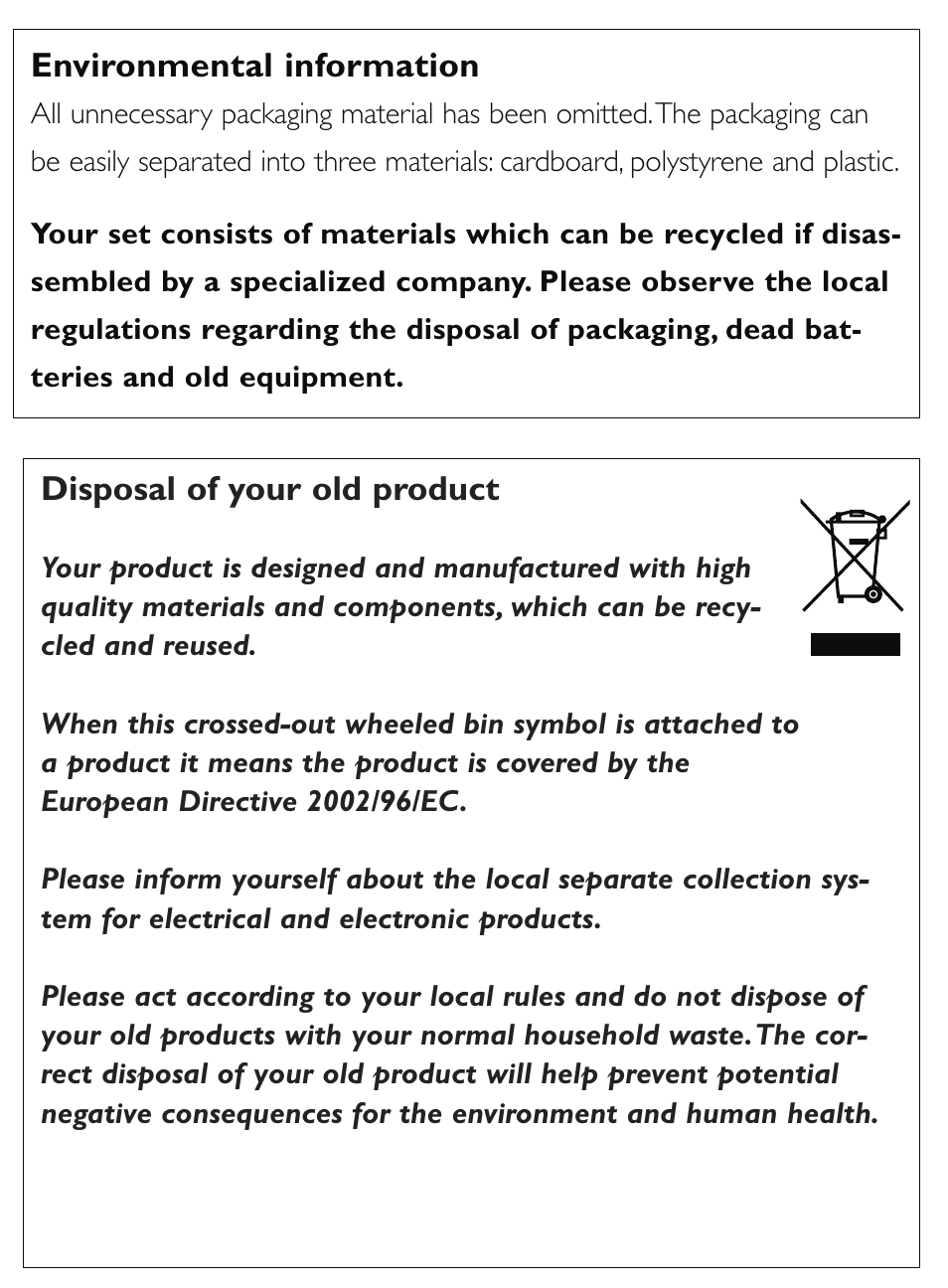 Philips AE1850 User Manual | Page 8 / 10