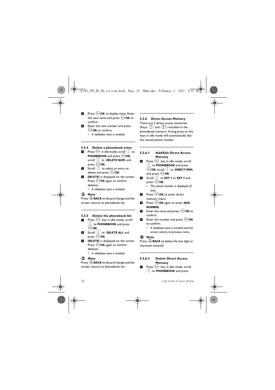Philips CD 240  EN User Manual | Page 22 / 42