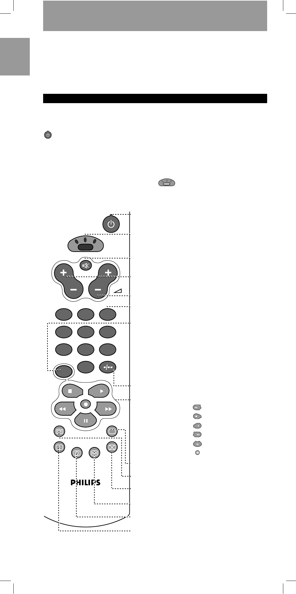 Instructions for use english | Philips NORSK SBC RU 430 User Manual | Page 2 / 60